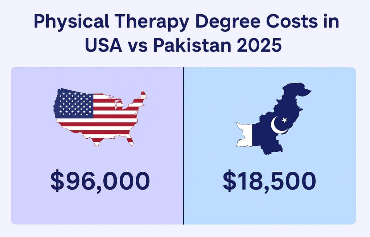 Physical Therapist Education Requirements - Physical therapy degree costs in USA vs Pakistan 2025