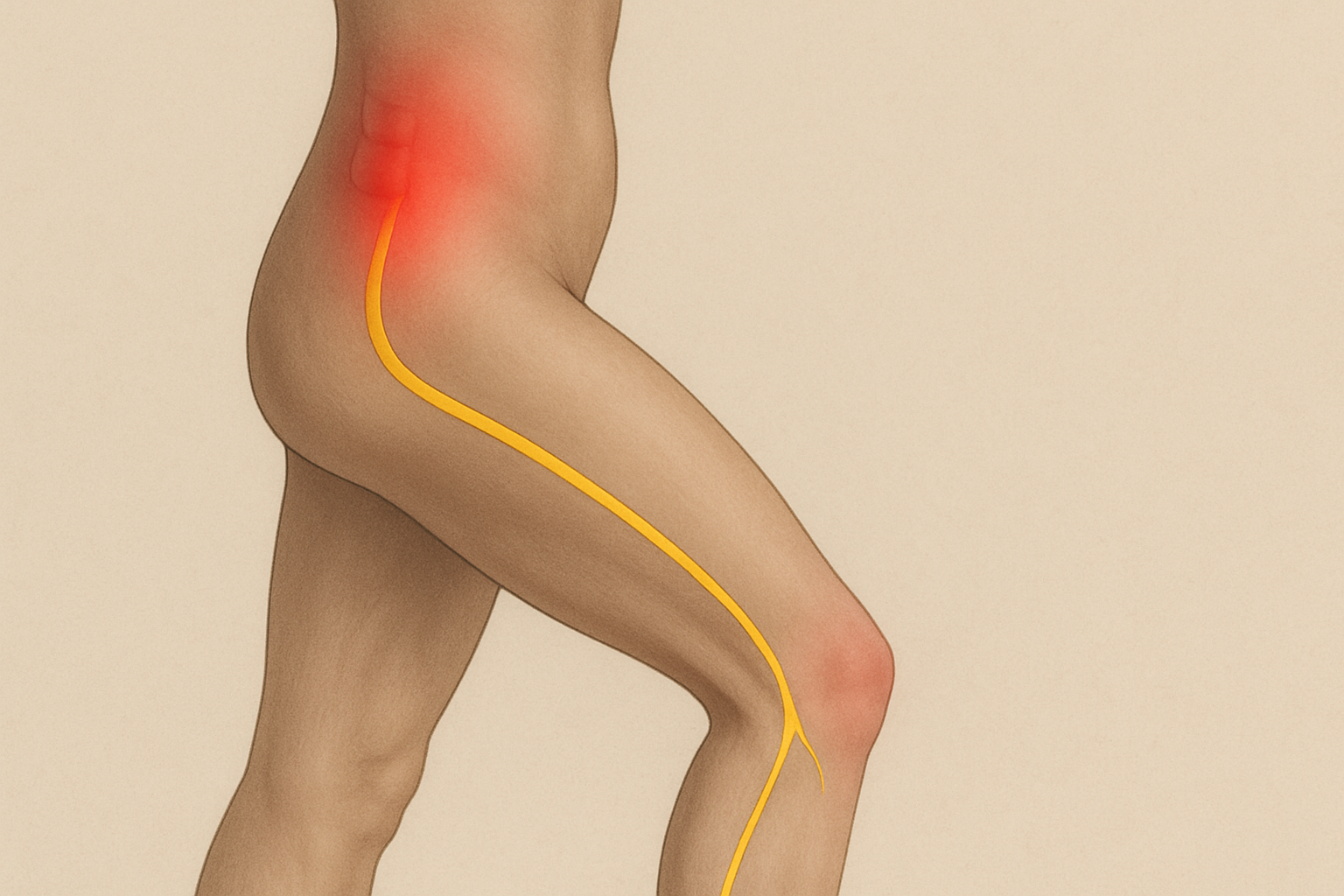 You are currently viewing Can Sciatica Cause Knee Pain? The 2025 Expert Guide